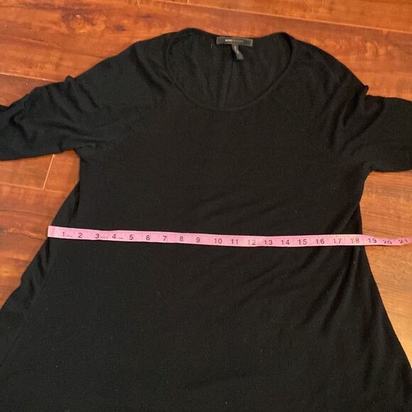 BCBGMAXAZRIA Lightweight Black Flowy Sweater Size Large - Picture 14 of 14